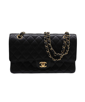 Chanel Classic Flap Medium Caviar Shoulder Bag  DXBS2320
