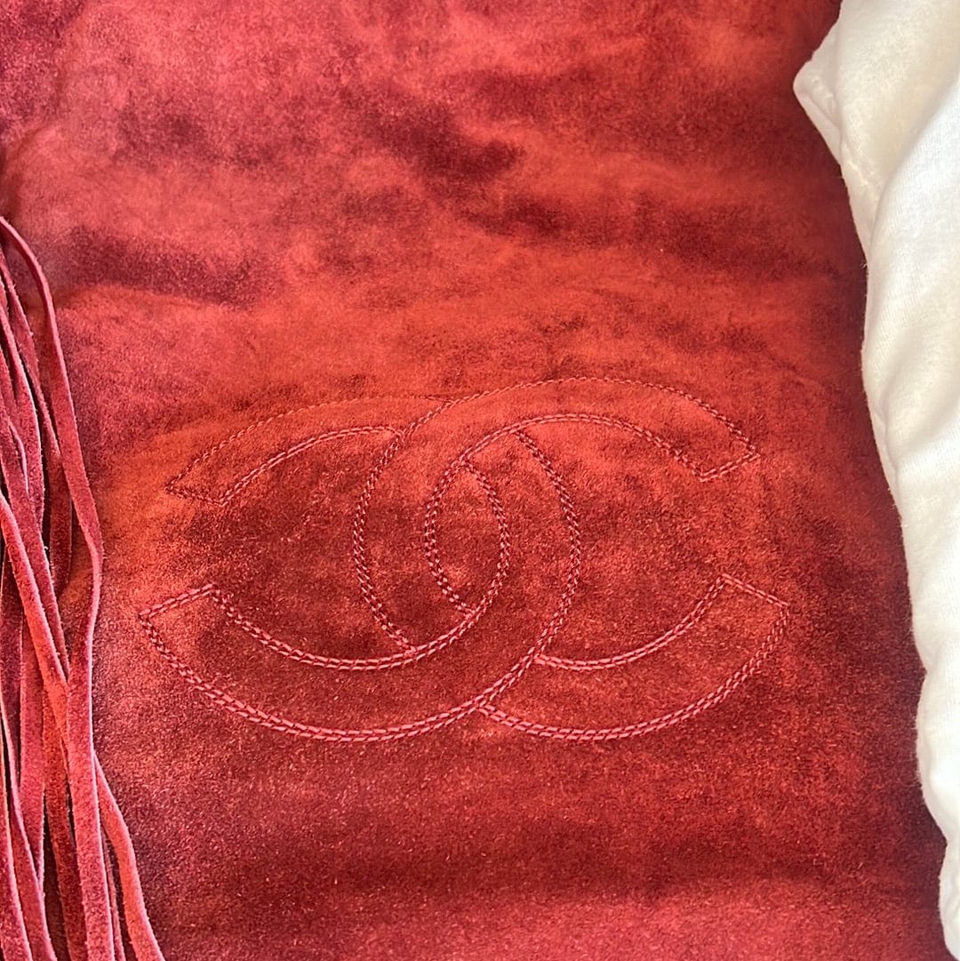 Chanel Suede Tote ASC4947