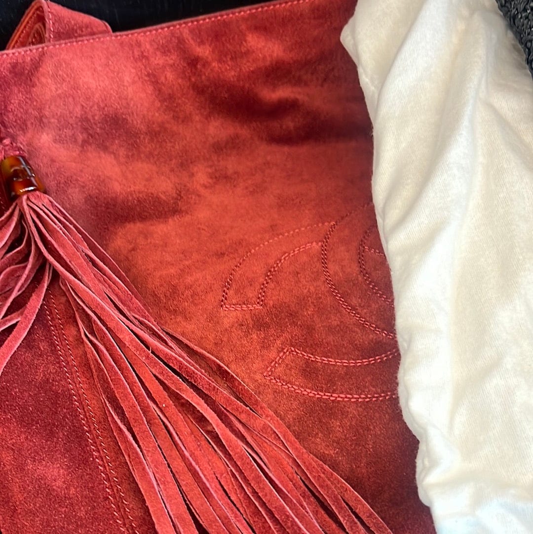 Chanel Suede Tote ASC4947