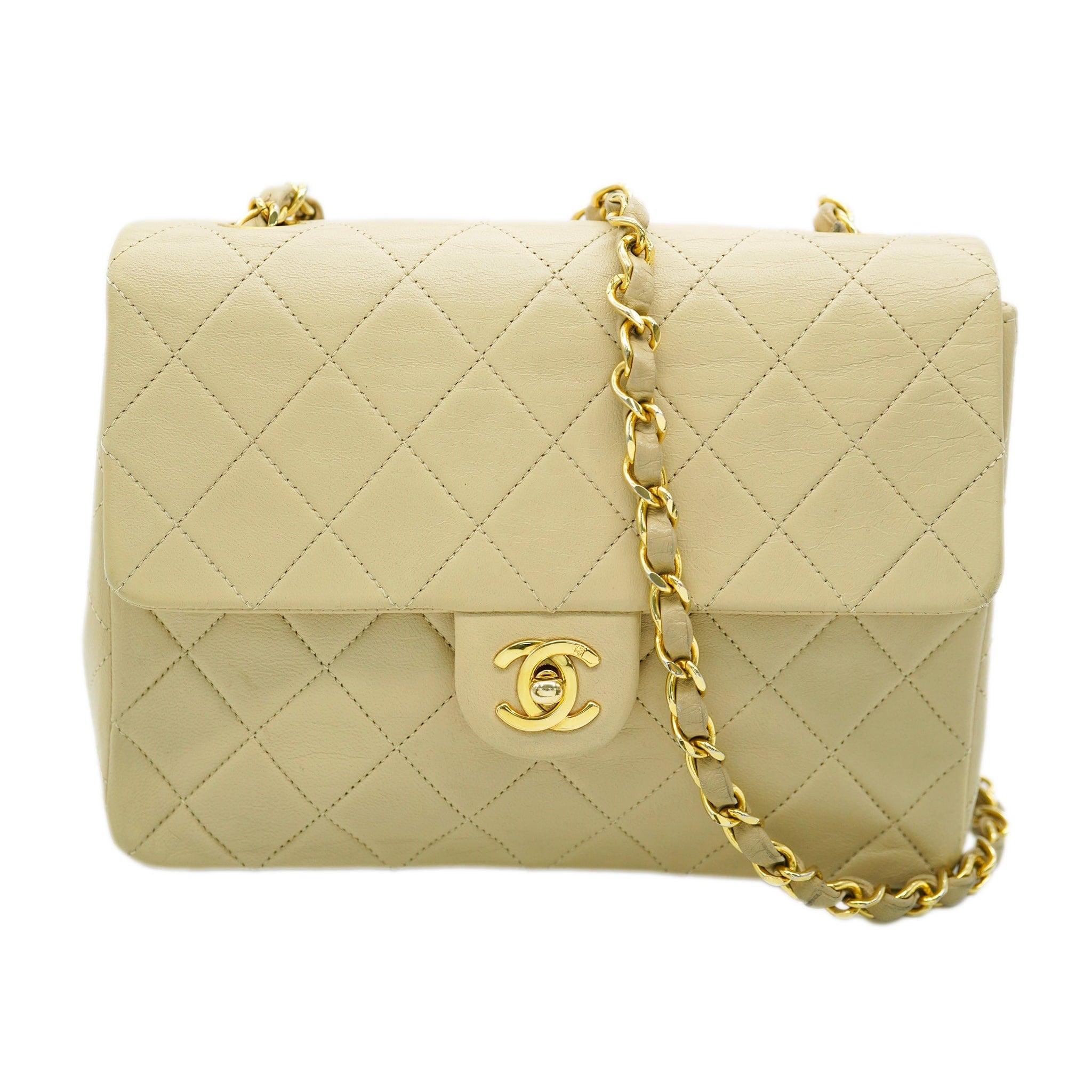 Chanel Vintage Mini Square Lambskin Crossbody  ALC1807