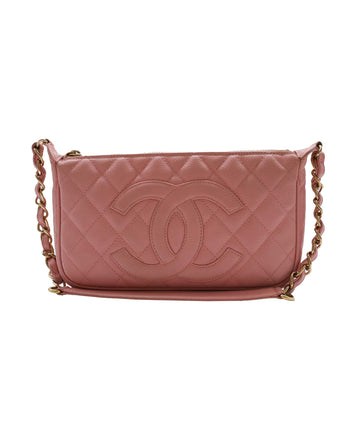 Chanel Vintage One Shoulder Pink Bag - DXBS1406