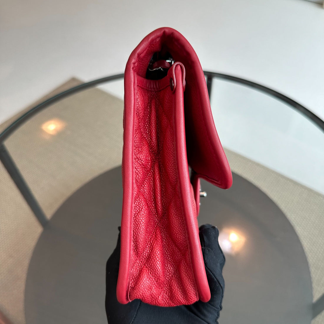 Caviar French Riviera Large Flap Bag No 20 S$2,800