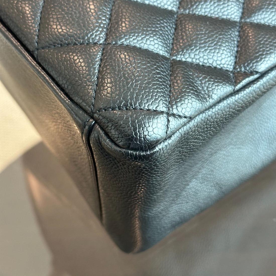 Caviar GST Grand Shopping Tote Quilted Black GHW No 12