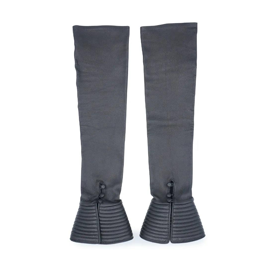 Chanel Leather Sleeves