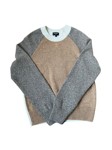 Chanel Caramel Cashmere Sweater DXBK0139