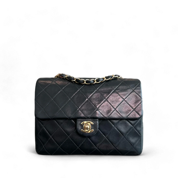 Vintage Classic Flap 20CM Mini Square Black GHW Series 2