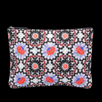Multicolor Canvas Chanel Clutch