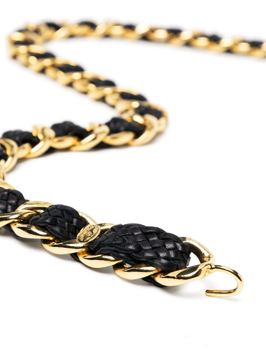Top Quality Chanel Interwoven Chain-Link Belt