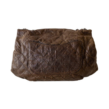 Chanel Rounded Flap Hobo Bag