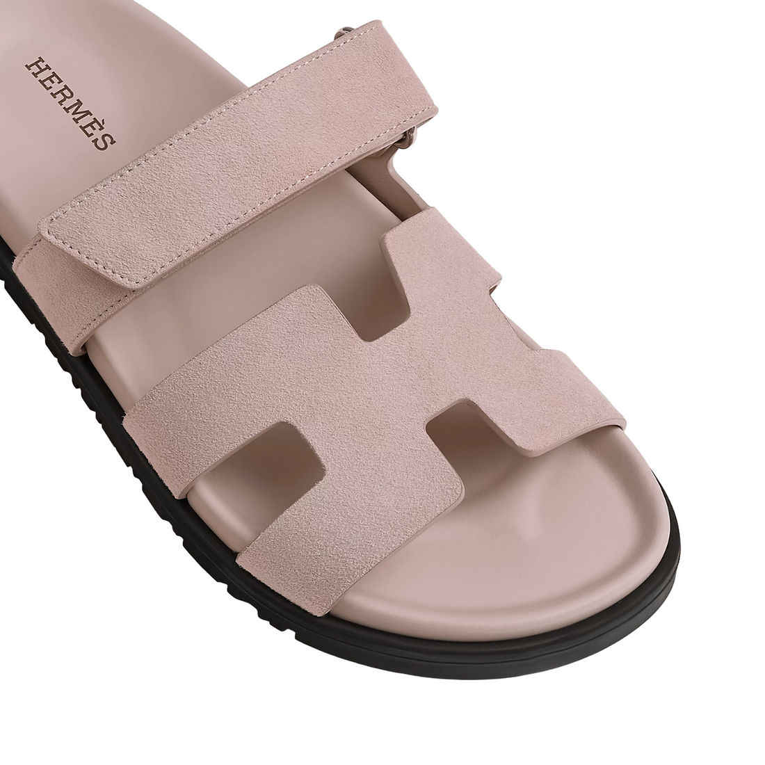 Hermes Chypre Nude Pink Suede