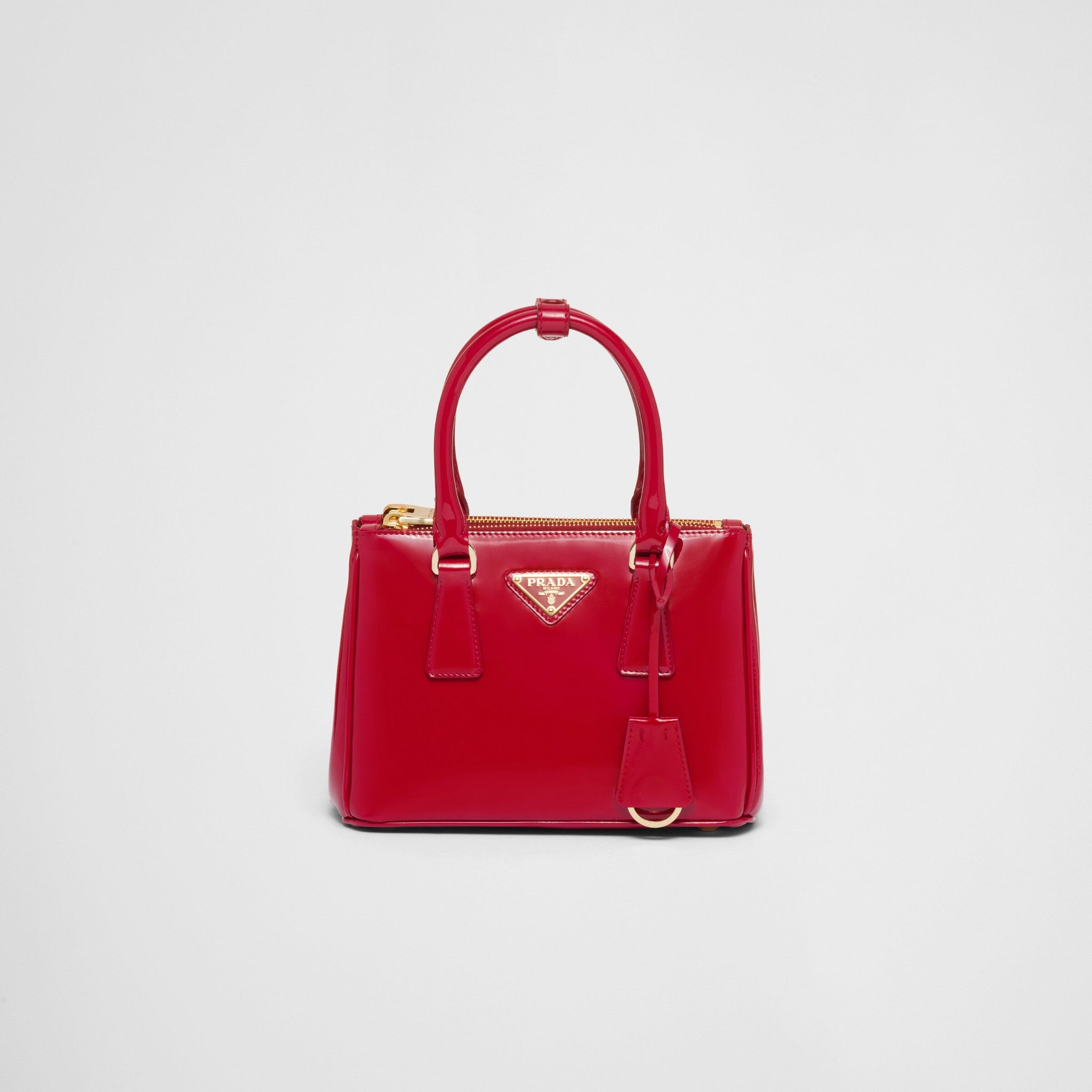 Galleria patent leather mini bag