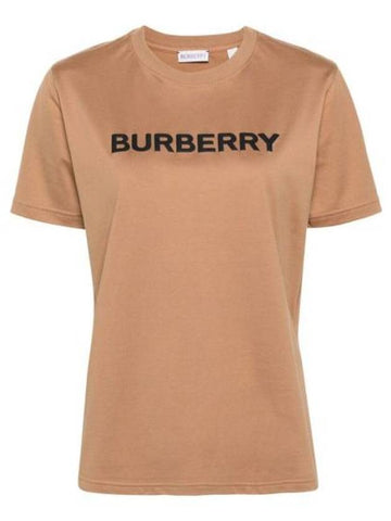 Burberry Logo Print T-Shirt Brown