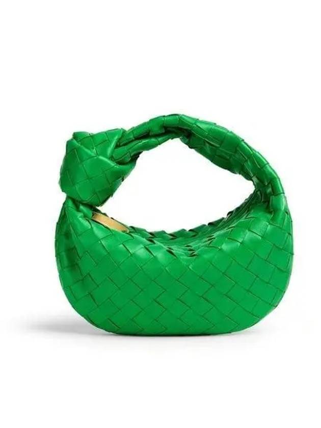 Bottega Veneta Jodie Intrecciato Small Tote Bag Green