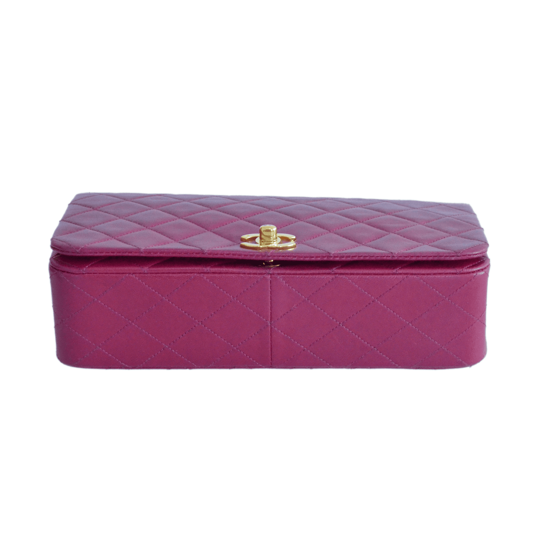 Fuchsia CC Timeless Single Flap Bag