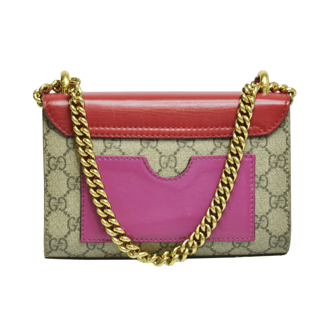 Multicolor GG Supreme Padlock Shoulder Bag