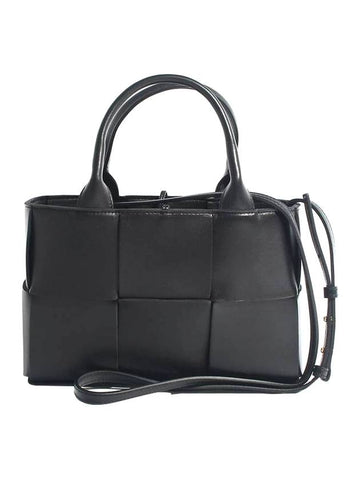 Bottega Veneta Arco Mini Tote Bag Black
