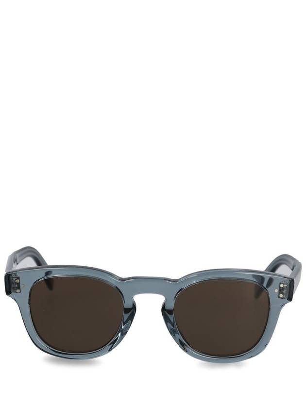 CELINE Black Frame 42 Sunglasses Transparent Denim
