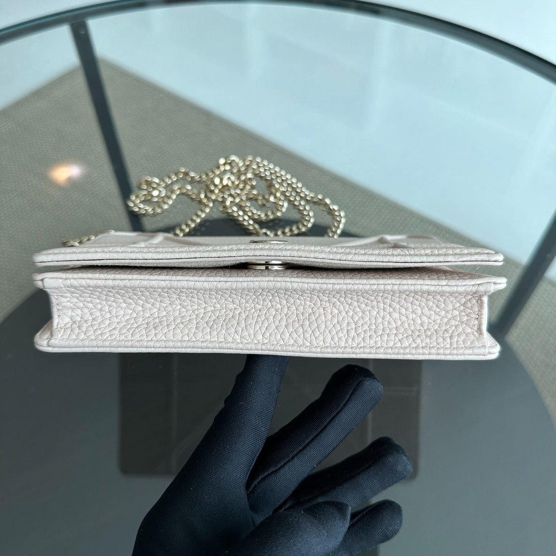 WOC Diorama Ama Wallet On Chain Sakura Pink GHW