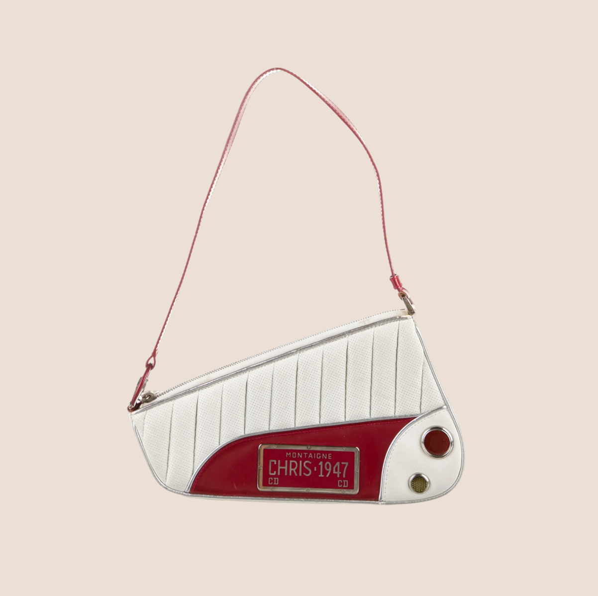 CHRISTIAN DIOR MONTAIGNE CHRIS 1947 SADDLE BAG