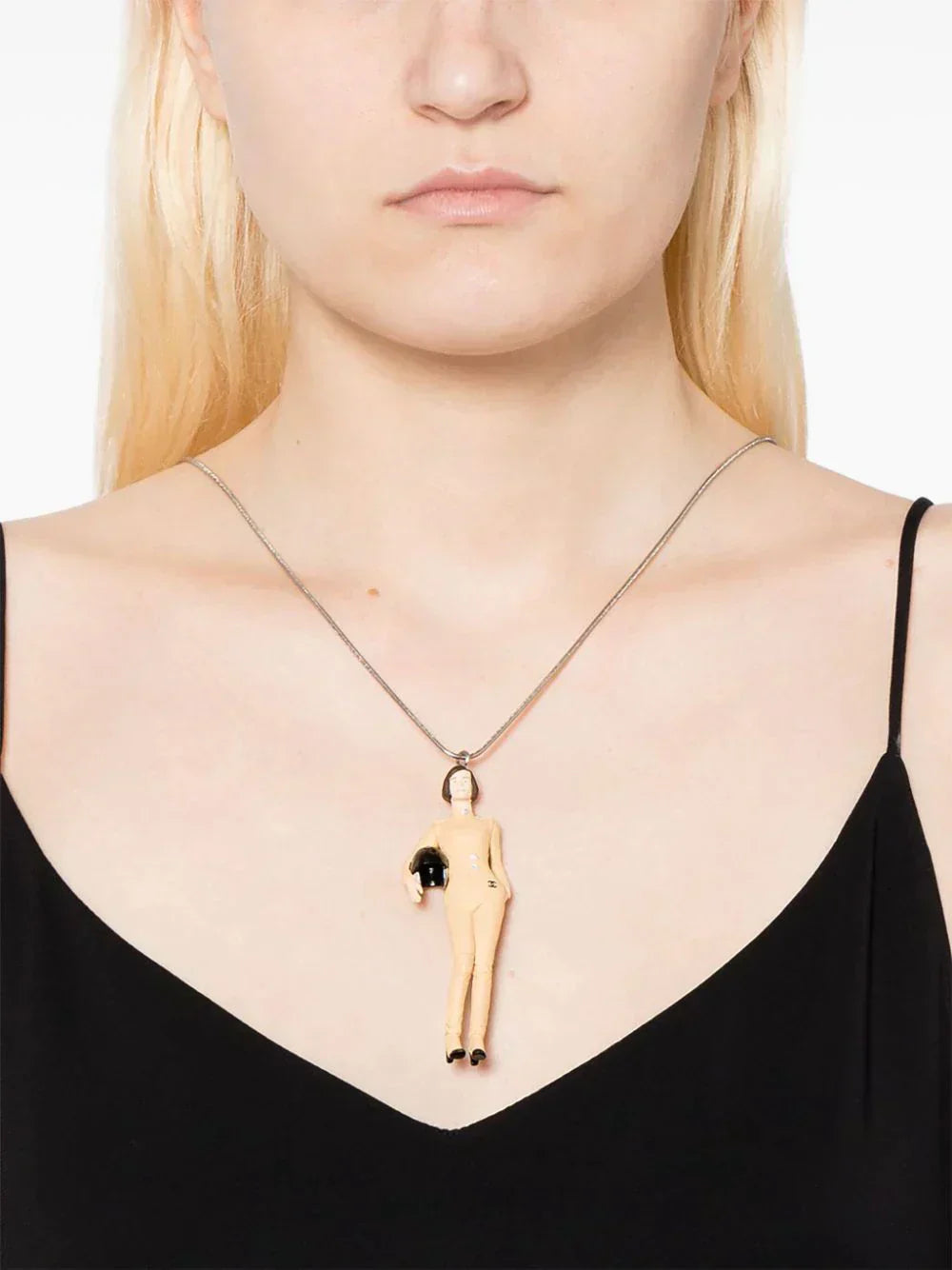 Top Quality Chanel Keira Knightley Doll Pendant Necklace