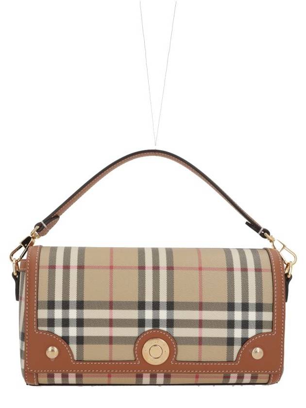 Burberry Check Shoulder Bag Beige