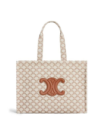 CELINE Cabas Large Tote Bag White