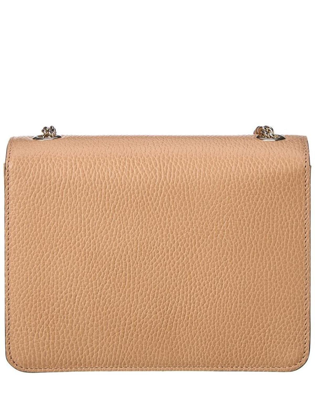 Gucci Interlocking G Small Leather Shoulder Bag, Brown