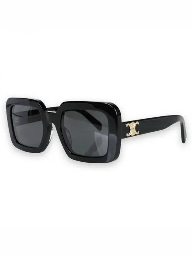 CELINE Eyewear Triomphe 13 Acetate Sunglasses Black