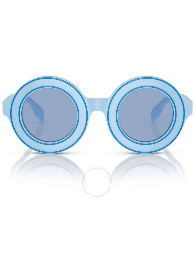 Burberry Burberry Junior Light Blue Round Unisex Sunglasses JB4386 404572 20-27