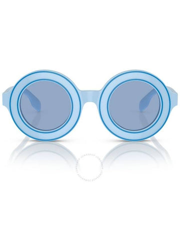 Burberry Burberry Junior Light Blue Round Unisex Sunglasses JB4386 404572 20-27