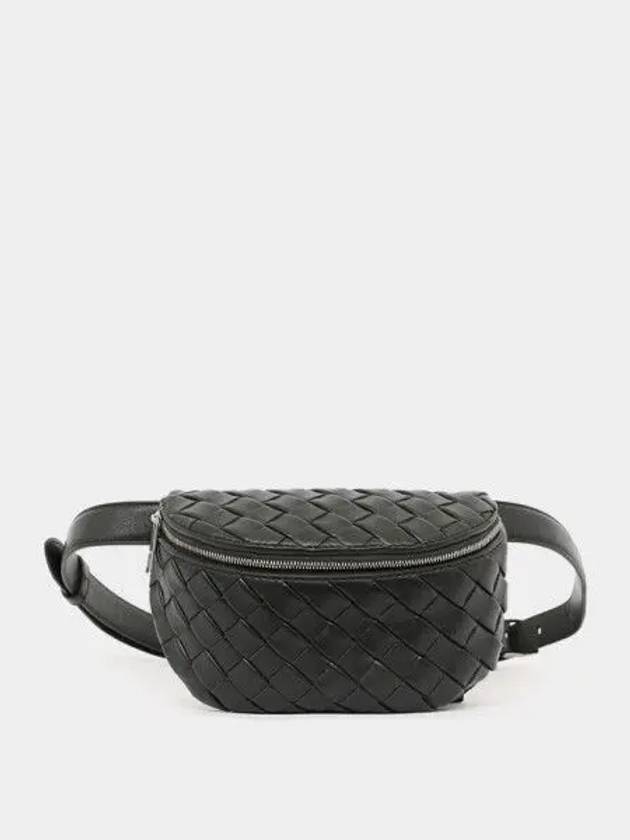 Bottega Veneta Intrecciato Belt Bag Dark Green