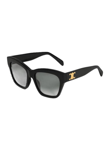 CELINE Eyewear Triomphe 09 Acetate Sunglasses Black
