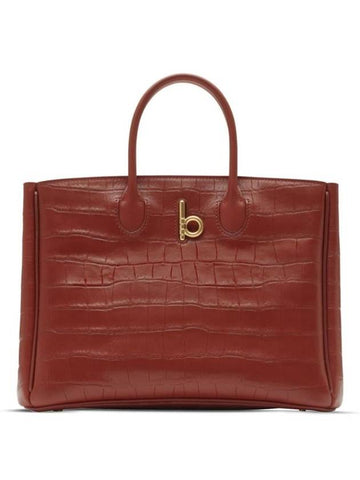 Burberry Rocking Horse Small Tote Bag Rust