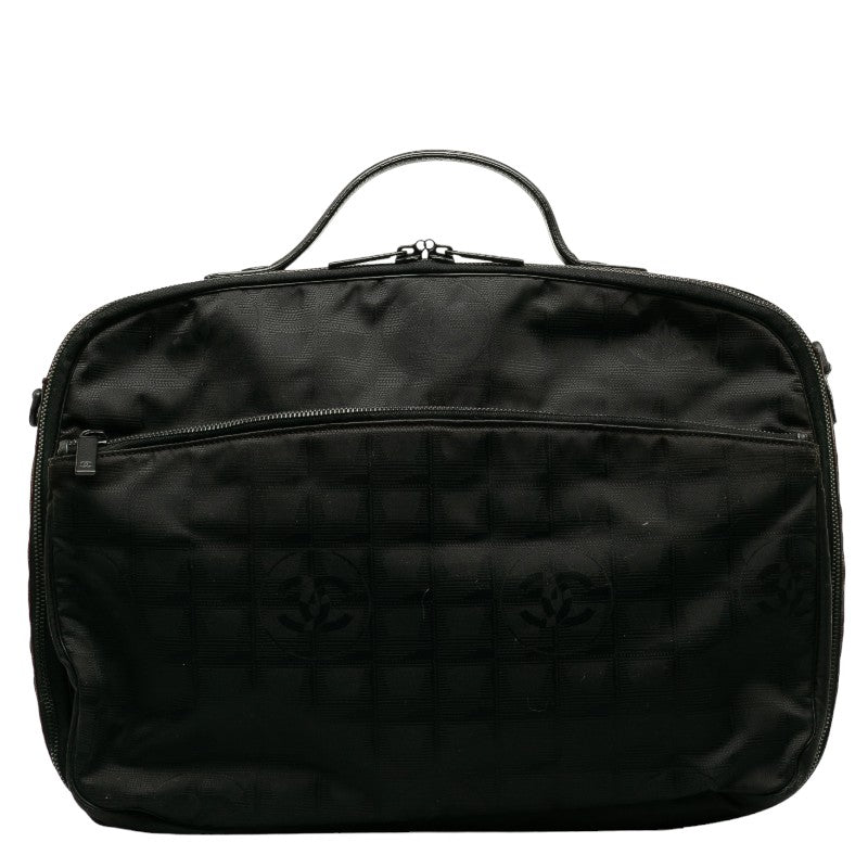 Chanel New Label Line Handbags houlder Bag 2WAY Black Nylon  Chanel