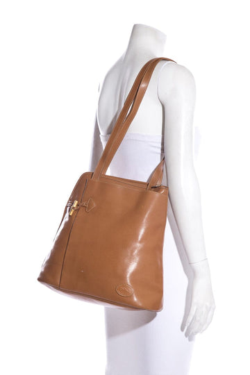 Longchamp Vintage Caramel Shoulder Bag