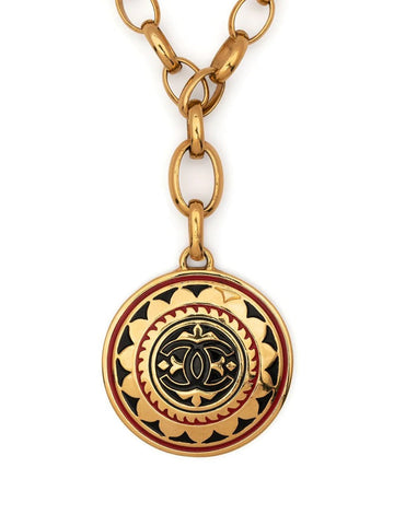 Top Quality Chanel Medallion Chain Necklace