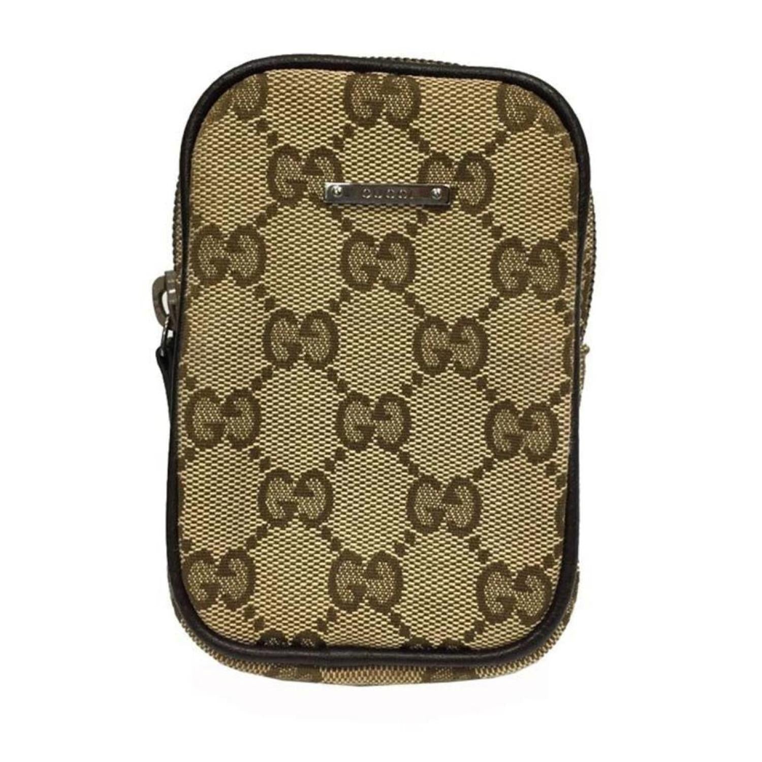 Gucci Gg Canvas Canvas Clutch Bag
