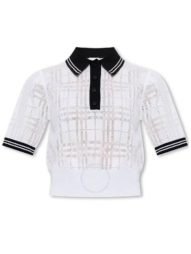 Burberry Vintage Check Jacquard Polo Shirt