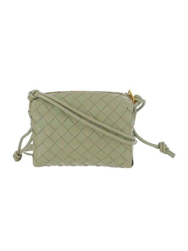 Bottega Veneta Loop Camera Mini Cross Bag Travertine