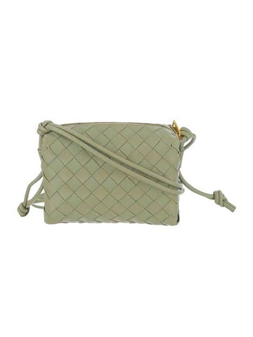 Bottega Veneta Loop Camera Mini Cross Bag Travertine