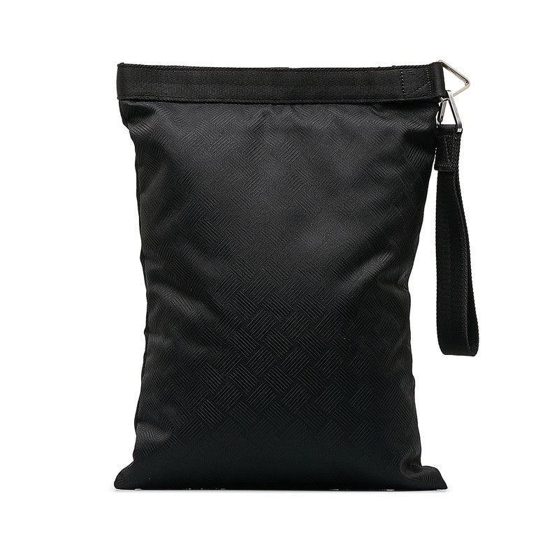 Bottega Veneta  Clutch Bag in Nylon Black 667030 V0EP4