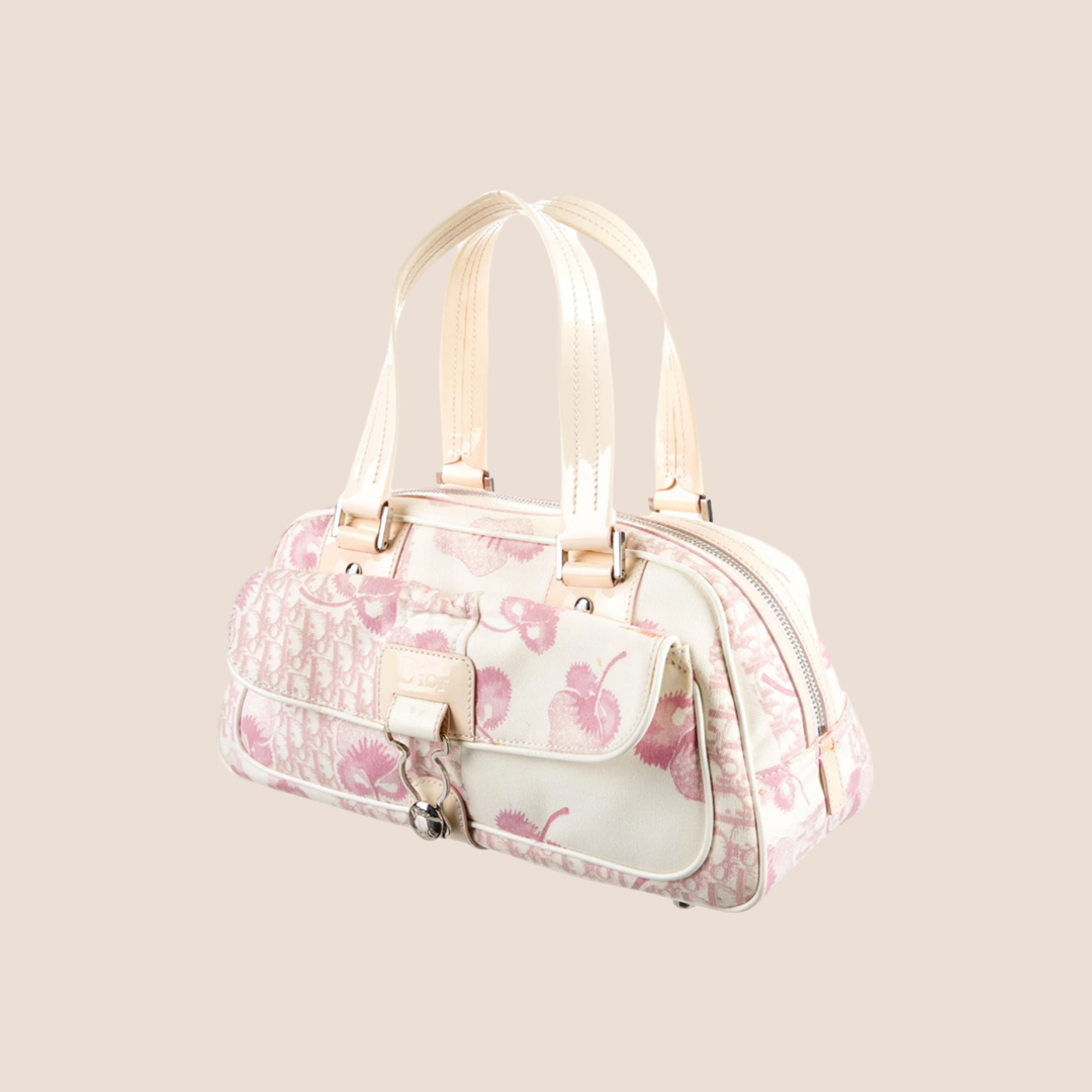 CHRISTIAN DIOR 2004 GIRLY DIORISSIMO BOWLER BAG