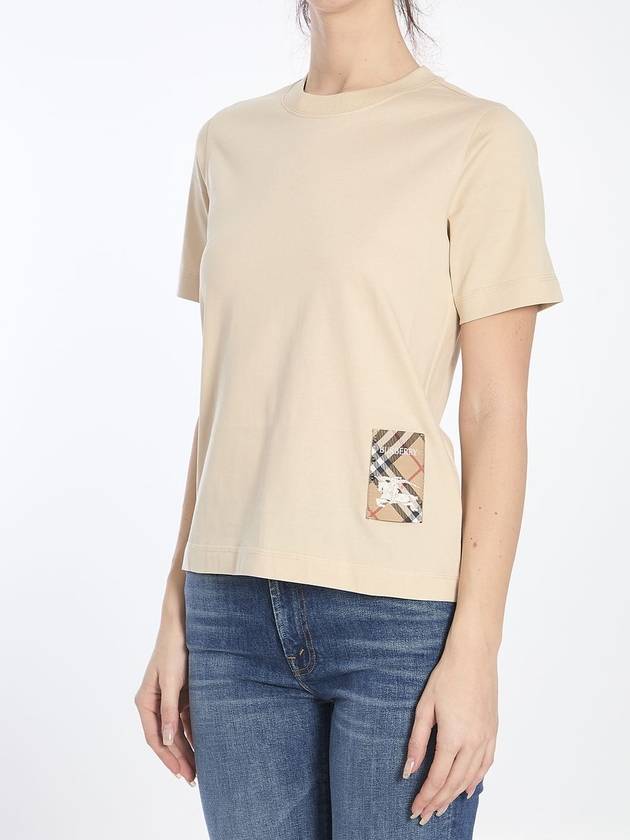 Burberry Check label t-shirt