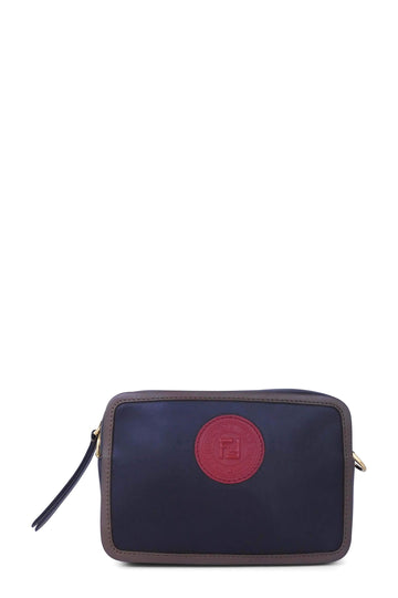 Mini Camera Case Black with Logo Emblem