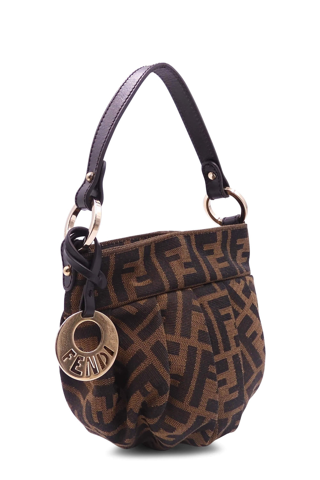 Zucca Canvas Mini Bucket Brown