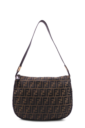Zucchino Canvas Shoulder Bag Brown