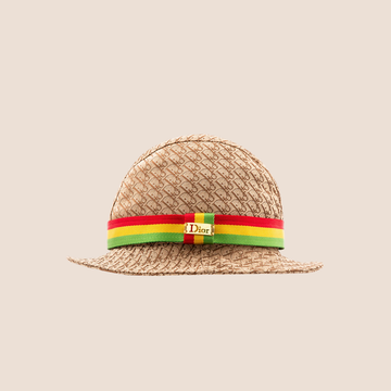 CHRISTIAN DIOR 2004 RASTA BUCKET HAT