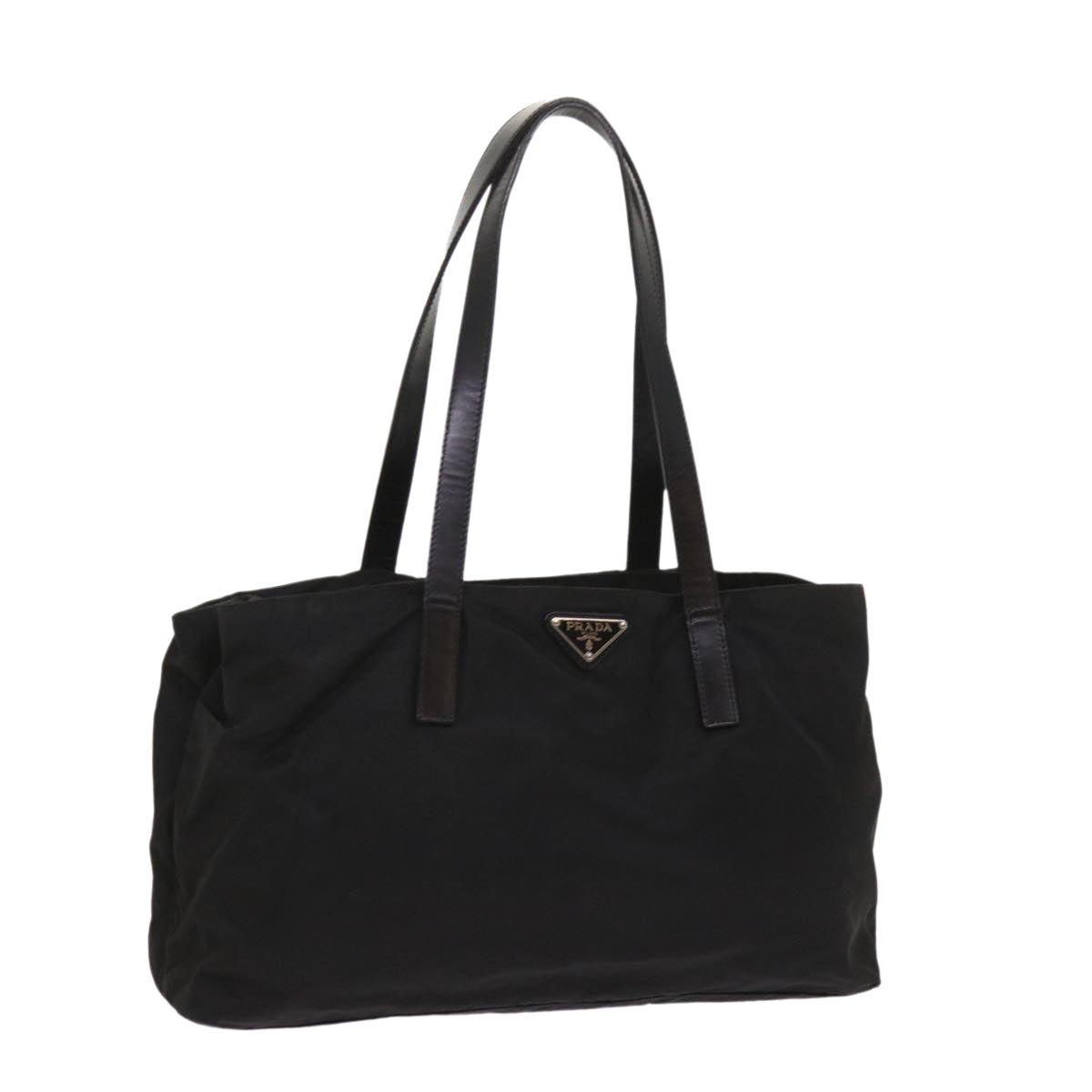 PRADA Tote Bag Nylon Black  fm3151