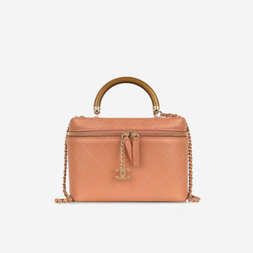 Chanel Knock On Wood Vanity Case