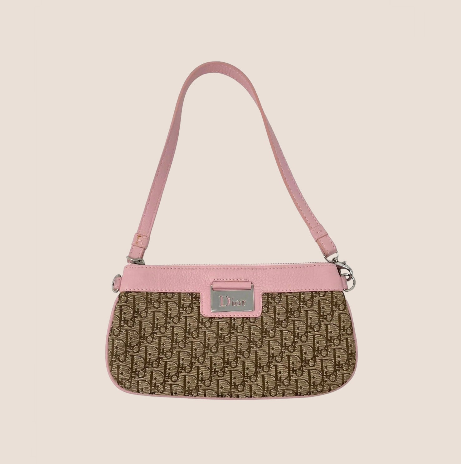 CHRISTIAN DIOR PINK STREET CHIC DIORISSIMO MINI SHOULDER BAG